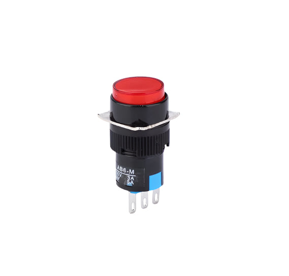 LAY72 Self-resetting Button switch Red